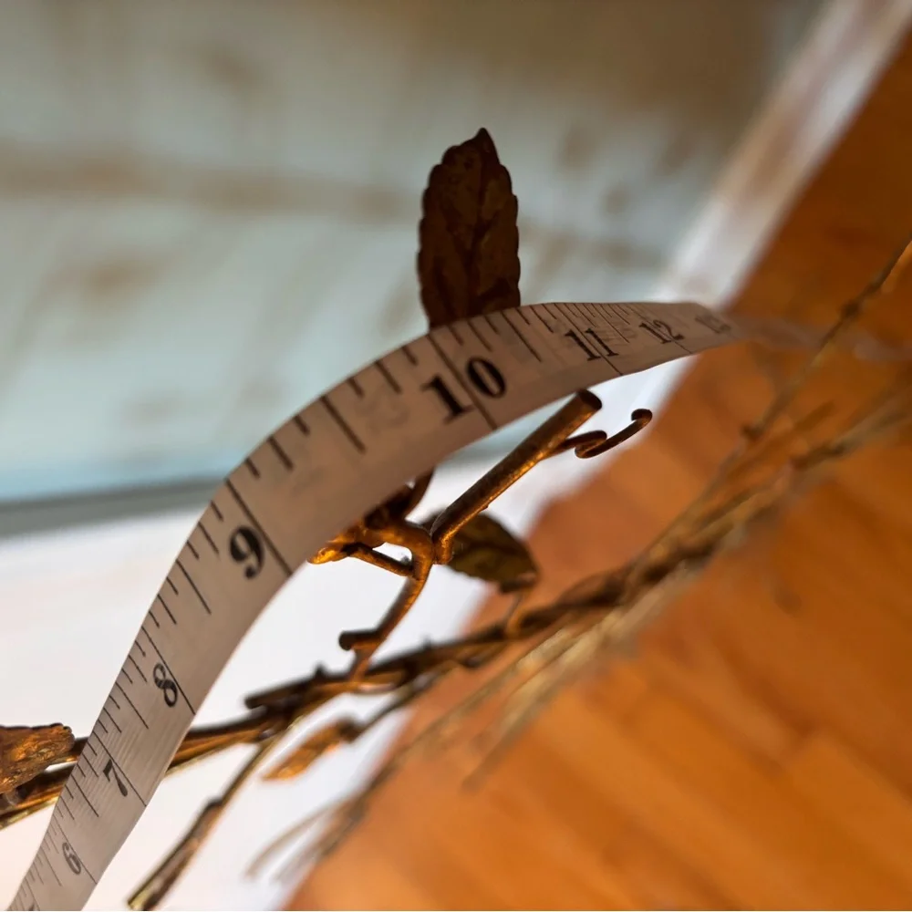 Gold Metal Leaf Jewelry Tree Stand - Picture 4 of 5